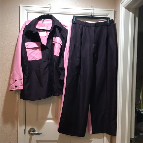 ASOS Color Block Pant and Top Set - Picture 2 of 6